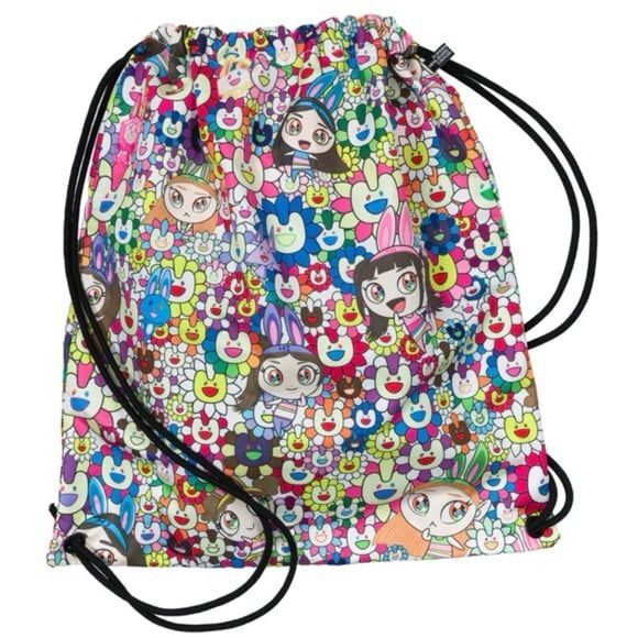 NewJeans Supernatural NJ X MURAKAMI Superflat Drawstring Bag ONLY main image 4